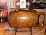 Deluxe Wine Barrel Ice Chest